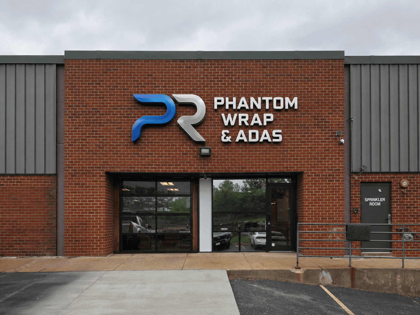 Phantom Wrap and ADAS storefront in Chantilly
